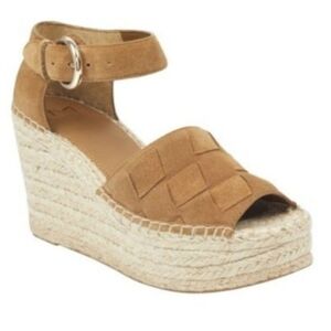 NEW Marc Fisher Adalla Platform Wedge Espadrille